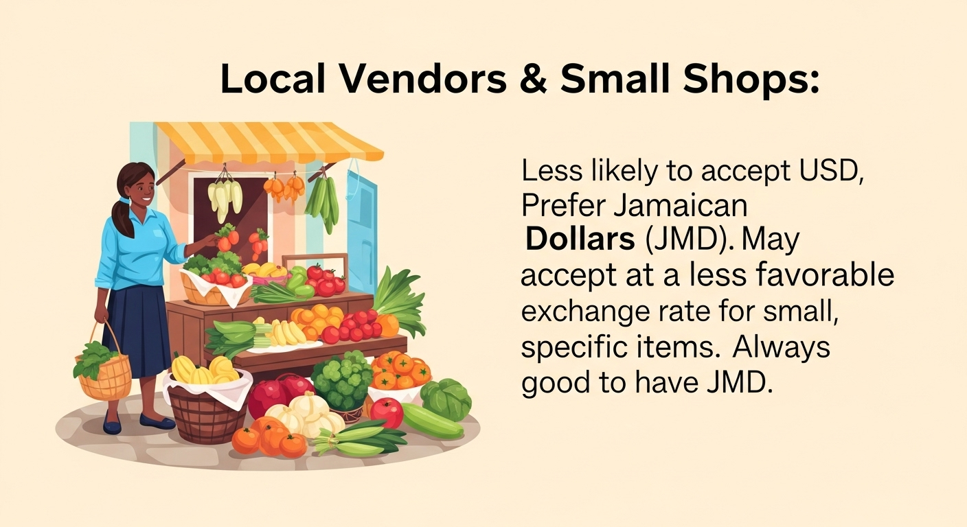 Is USD Widely Accepted in Jamaica?